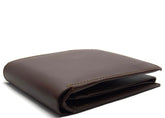 HAARLEM Men KUZE 29501 Leather Wallet Brown